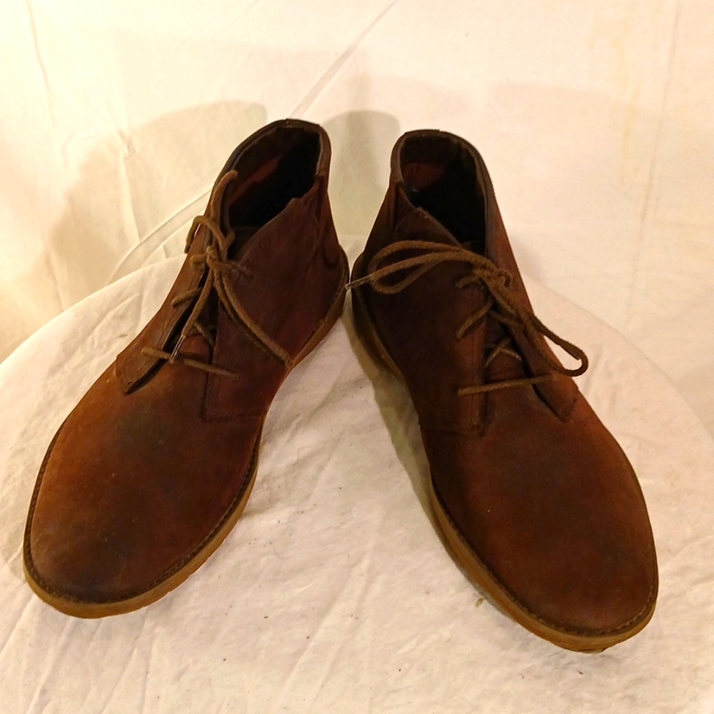 Timberland Rustic Brown Leather  booties